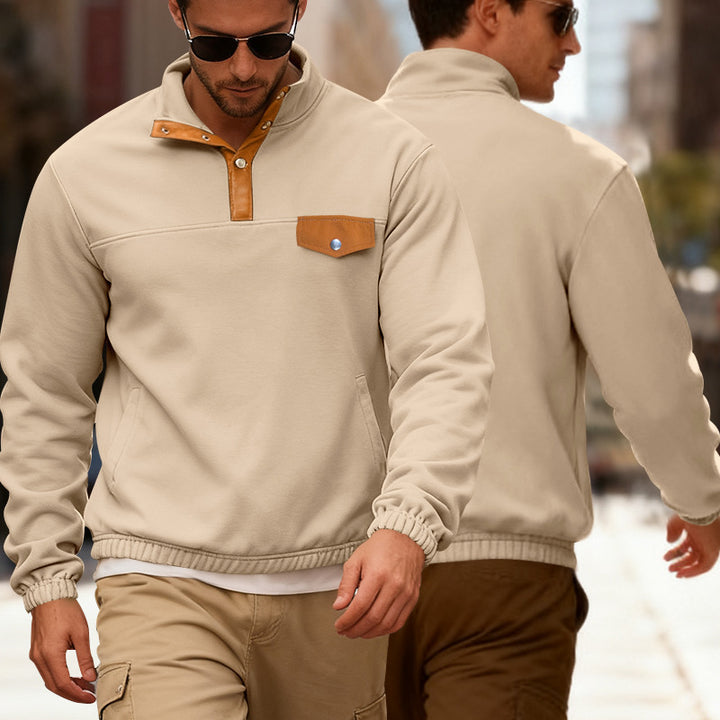 Herren sportlicher Pullover Aliams