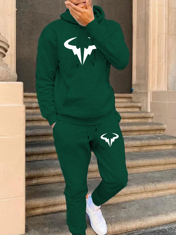 Herren stylisches Kapuzenanzug mit hochmodernem Logo Aliams