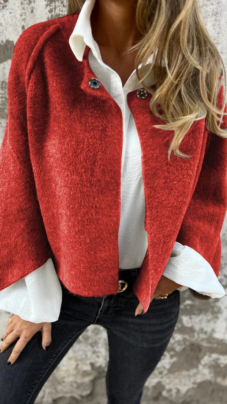 Aliams | Kurzer Cashmere-Mantel