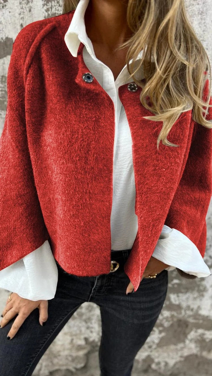 Aliams | Kurzer Cashmere-Mantel