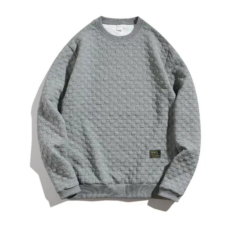 Herren Strukturierter Sweatshirt Aliams