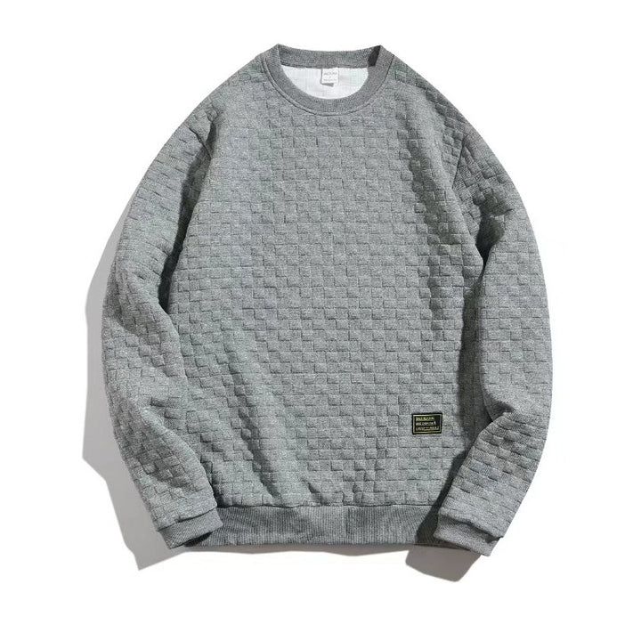 Herren Strukturierter Sweatshirt Aliams