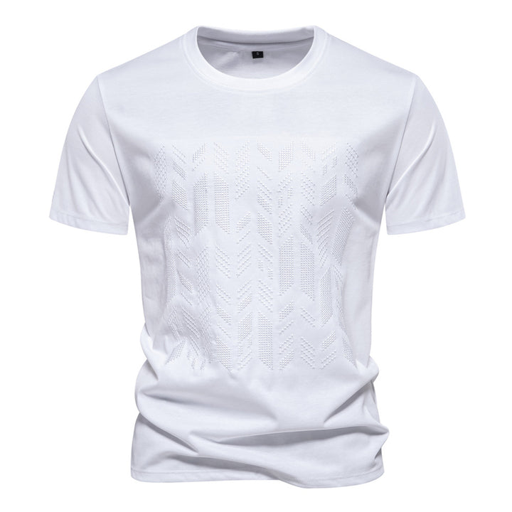 Herren T-Shirt mit innovativem Strukturdesign Aliams