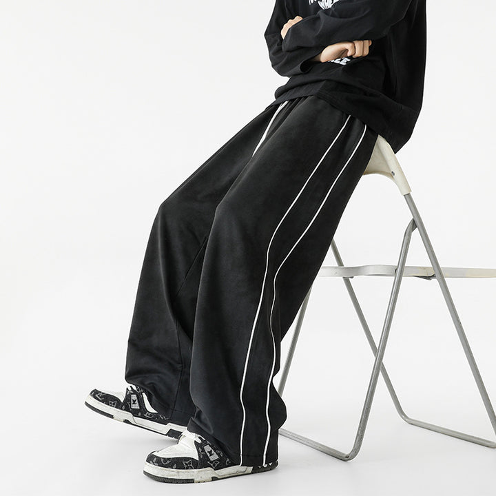 Unisex Lockere Sporthose mit elastischem Bund Aliams