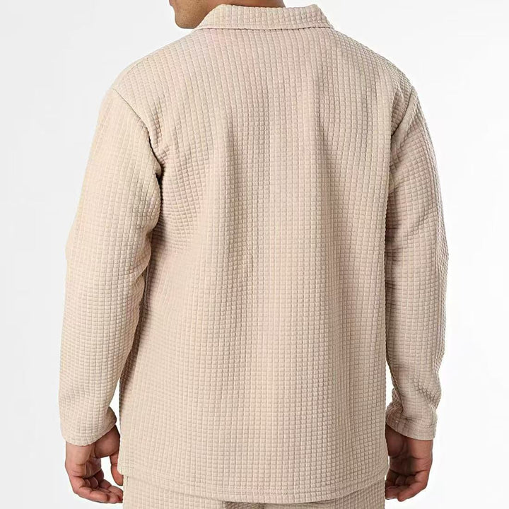 Herren strukturierte Jacke im modernen Design Aliams