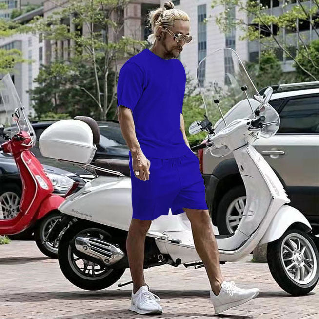 Herren stylisches Freizeit-Set aus atmungsaktivem Material und sportlichem Design Aliams