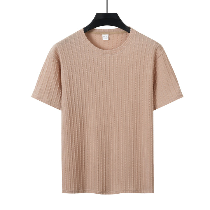 Herren T-Shirt mit strukturiertem Muster Aliams