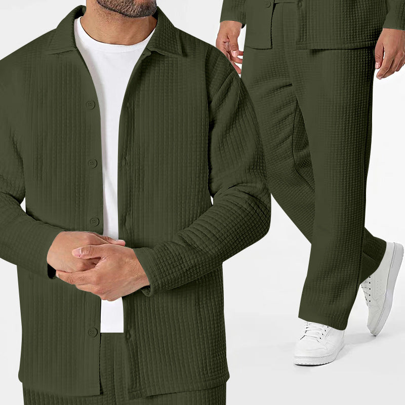 Herren strukturierte Jacke im modernen Design Aliams