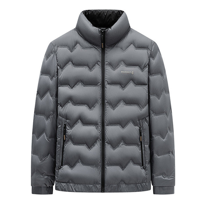 Herren Gefütterte Winterjacke Aliams