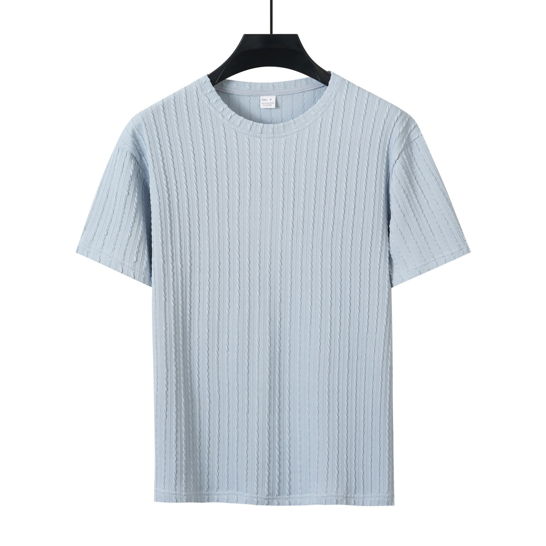 Herren T-Shirt mit strukturiertem Muster Aliams