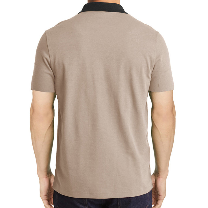 Herren Sportliches Kurzarm Poloshirt mit strukturiertem Kragen Aliams