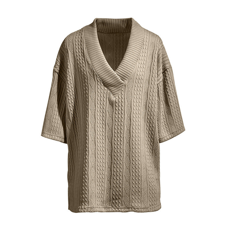 Herren trendiges Freizeitset mit gewobener Struktur Aliams