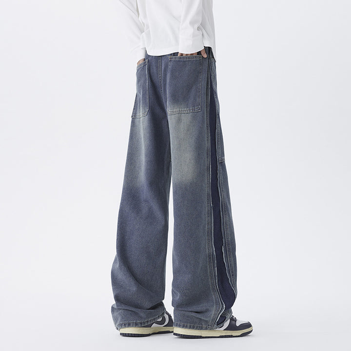 Herren Weit geschnittene Jeans mit innovativem Design Aliams