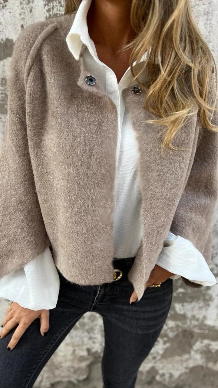 Aliams | Kurzer Cashmere-Mantel