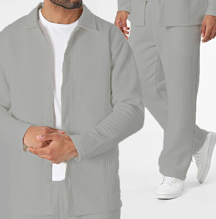 Herren strukturierte Jacke im modernen Design Aliams