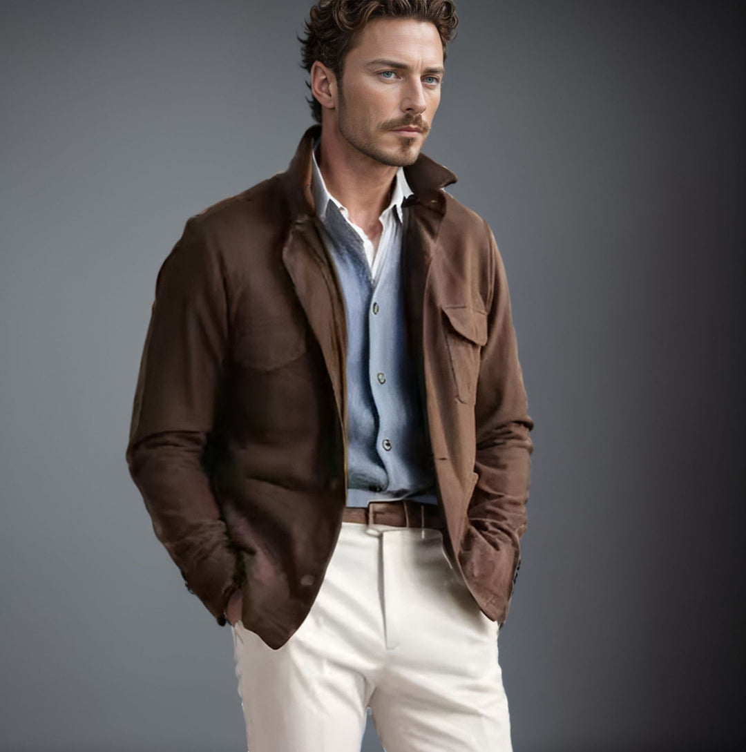 Herren stylische Winterjacke Aliams