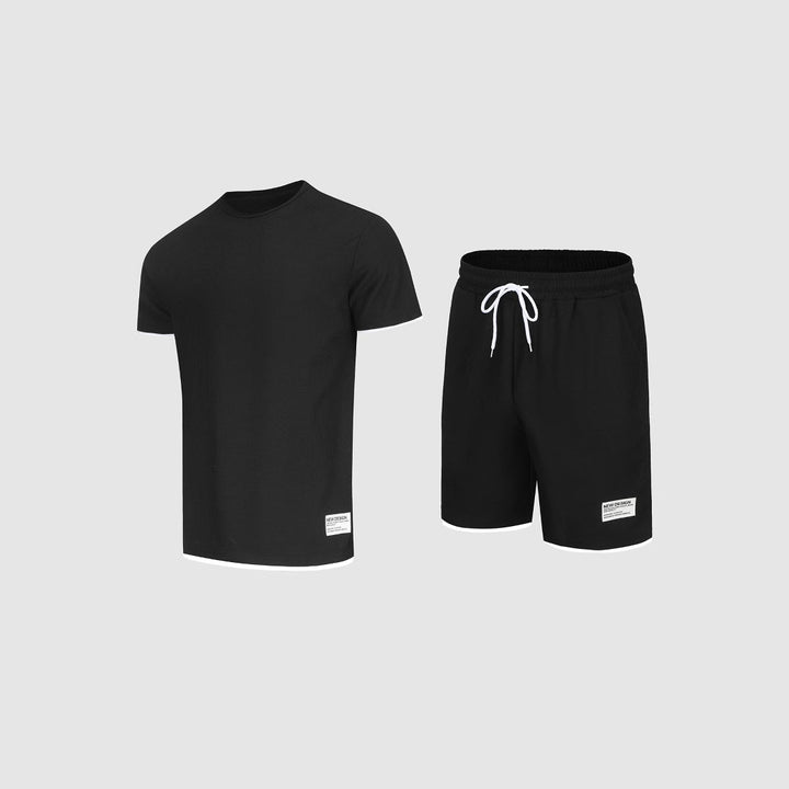 Herren stylisches Freizeit-Set mit kontrastierenden Details Aliams