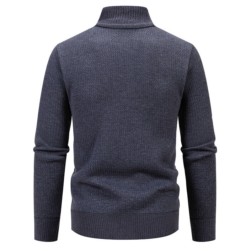 Herren Steppjacke mit hohem Kragen und praktischen Taschen Aliams