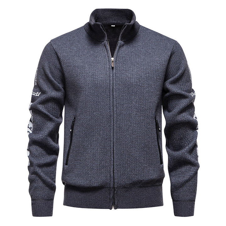 Herren Steppjacke mit hohem Kragen und praktischen Taschen Aliams