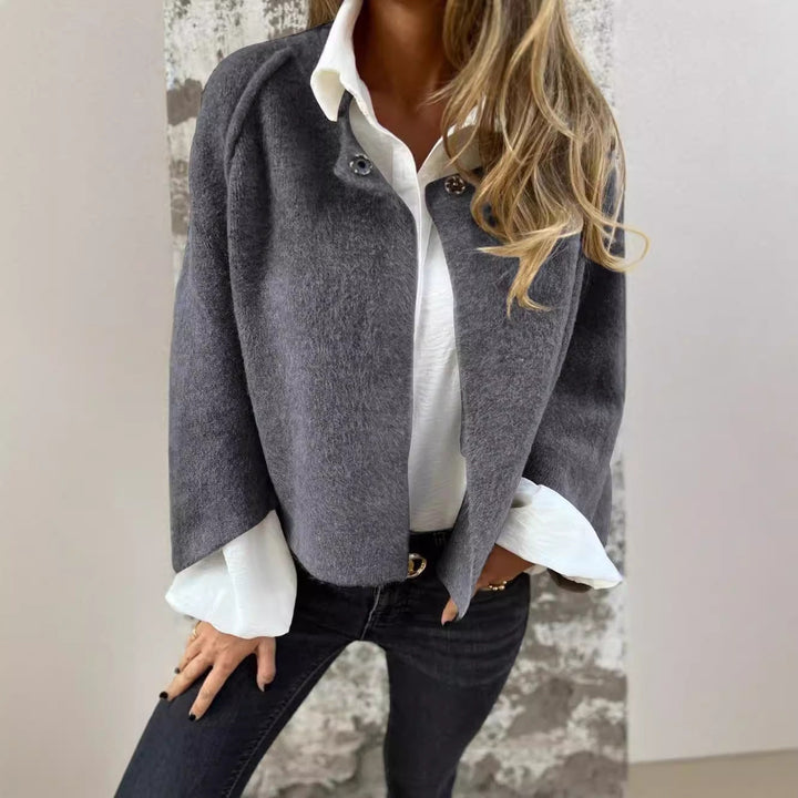Aliams | Kurzer Cashmere-Mantel