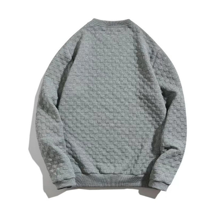 Herren Strukturierter Sweatshirt Aliams