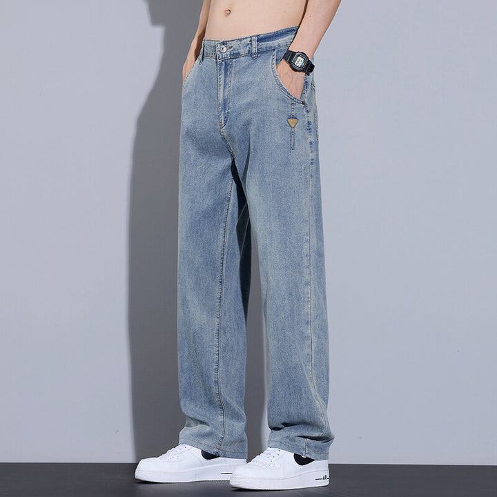 Herren weite Denim-Hose Aliams