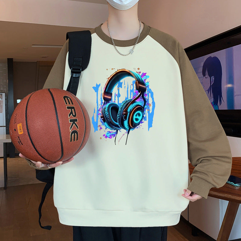 Unisex Sweatshirt mit grafischem Druck Aliams