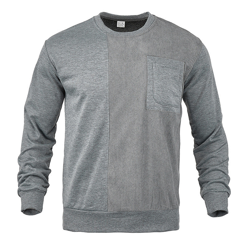 Herren Sweatshirt mit strukturierter Front Aliams
