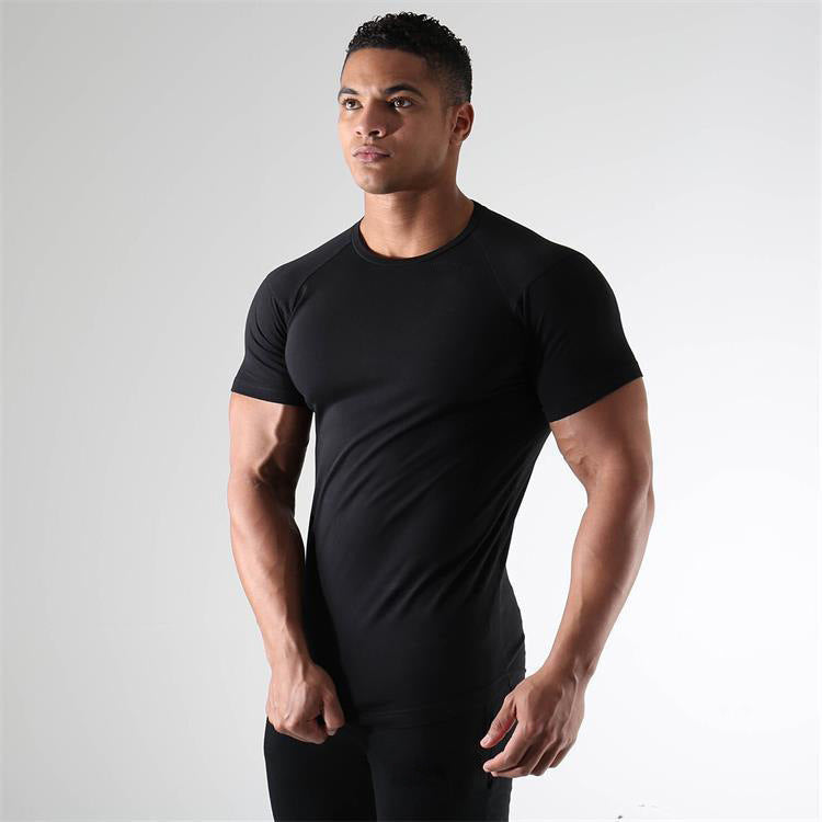 Herren Sportliches Kompressionsshirt Aliams