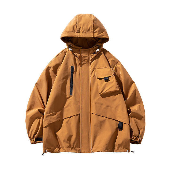 Herren Winddichtes Parka-Jacke Aliams