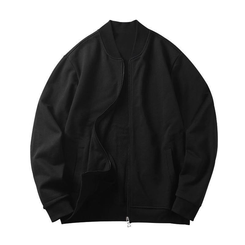 Herren Sportlicher Zip-Pullover mit hohem Kragen Aliams