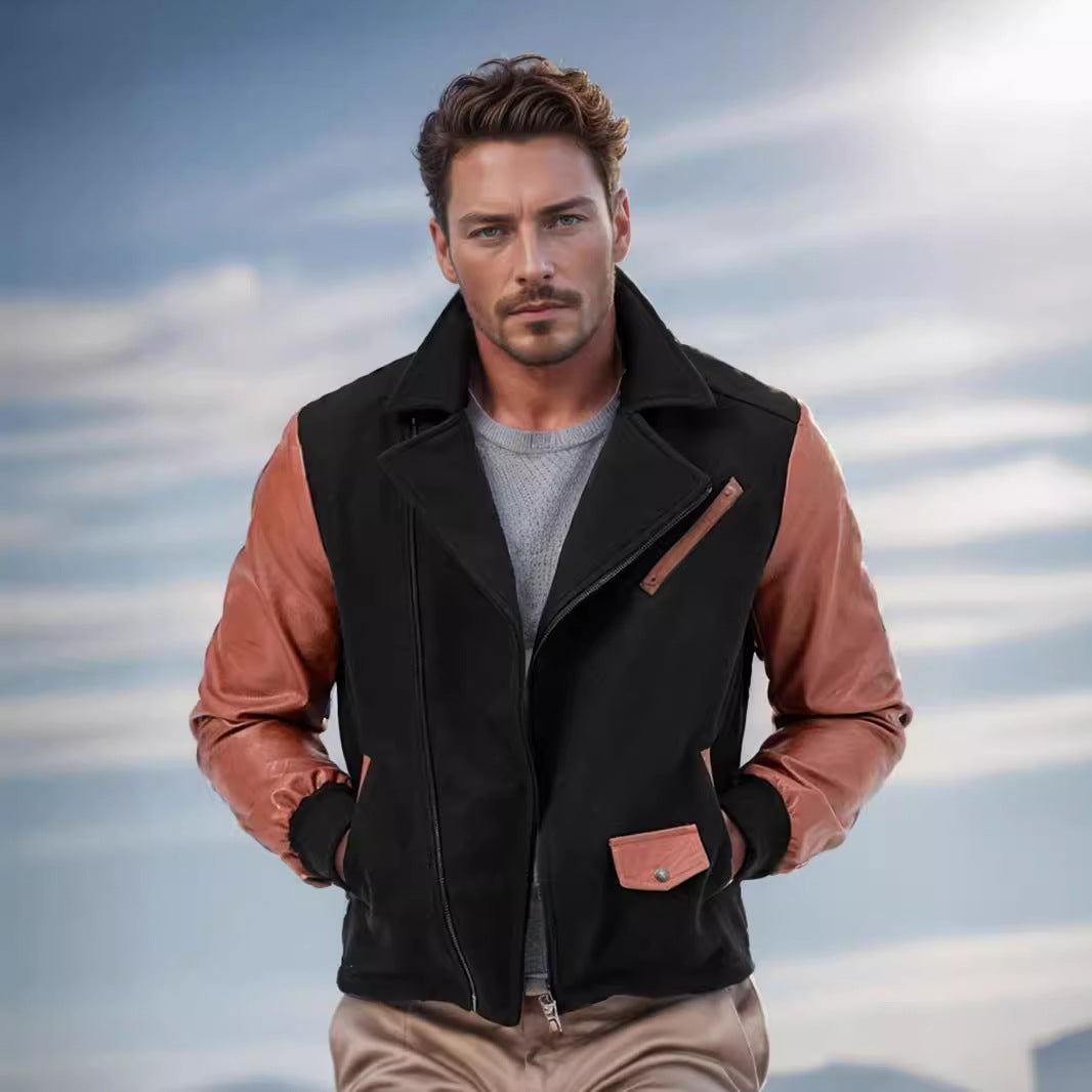 Herren stylische Winterjacke Aliams