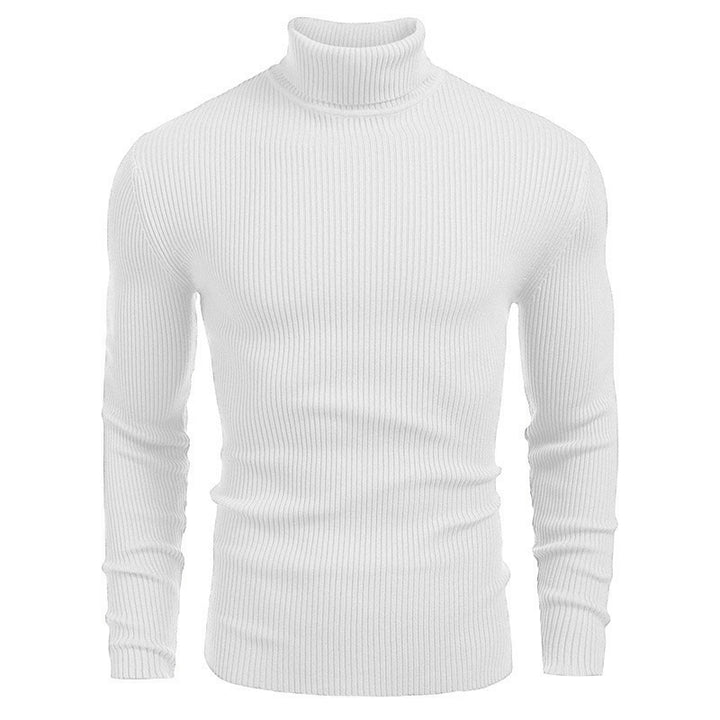 Herren Rollkragenpullover mit strukturiertem Rippdesign Aliams