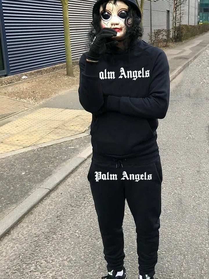 Herren Sweatsuit mit großflächigem Frontdruck Aliams