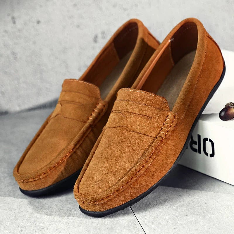 Aliams | Klassische Wildleder Loafer für Herren