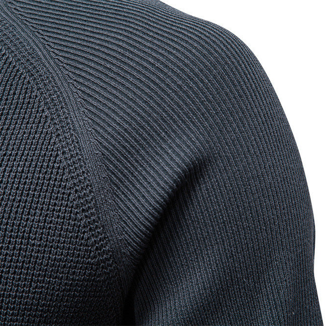 Herren Strickpullover mit innovativem Strukturmuster und Rundhalsausschnitt Aliams