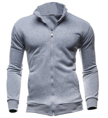 Herren sportlicher Stehkragenpullover Aliams