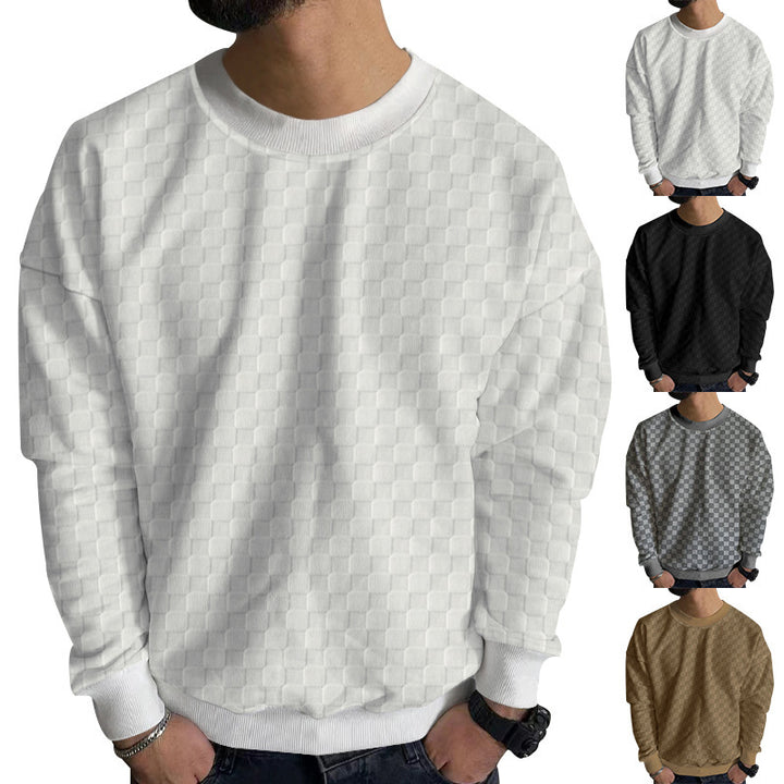 Herren strukturierter Pullover mit modernem Design Aliams