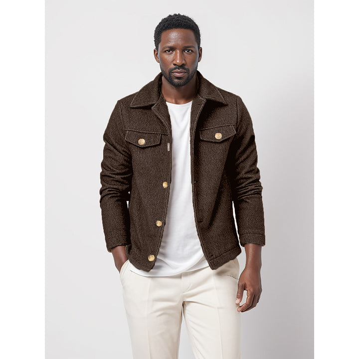 Herren Übergangsjacke im modernen Denim-Stil Aliams