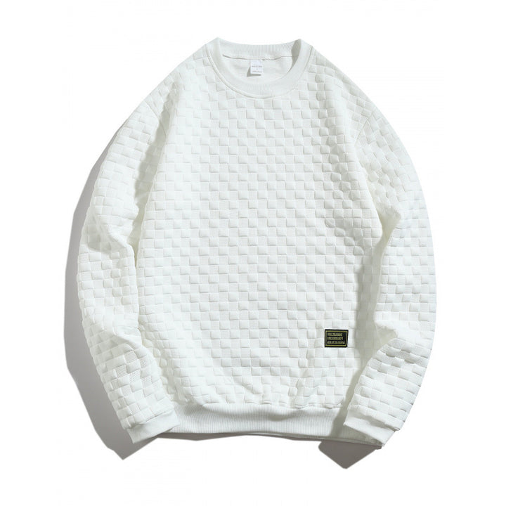 Herren Strukturierter Sweatshirt Aliams