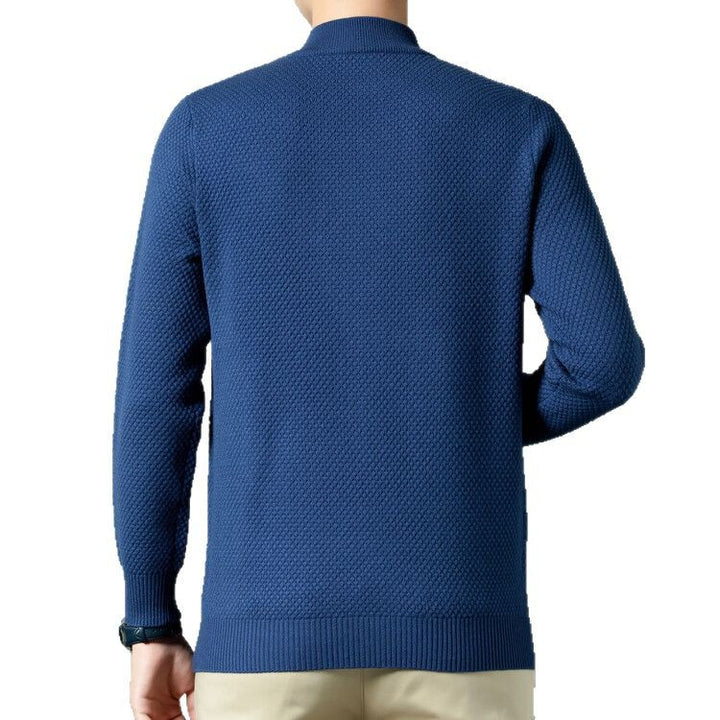 Herren Strukturierter Pullover im modernen Design Aliams