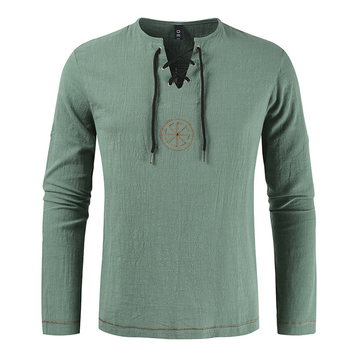 Herren tunikastil Hemd Aliams