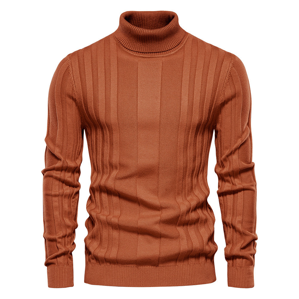 Herren Stehkragen Pullover Aliams