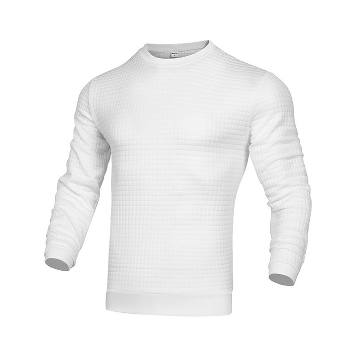 Herren Sweatshirt mit strukturierter Oberfläche Aliams