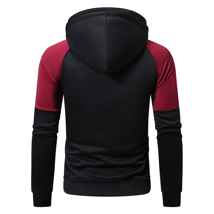 Herren sportlicher Kapuzenpullover mit einzigartigem Farbblock-Design Aliams