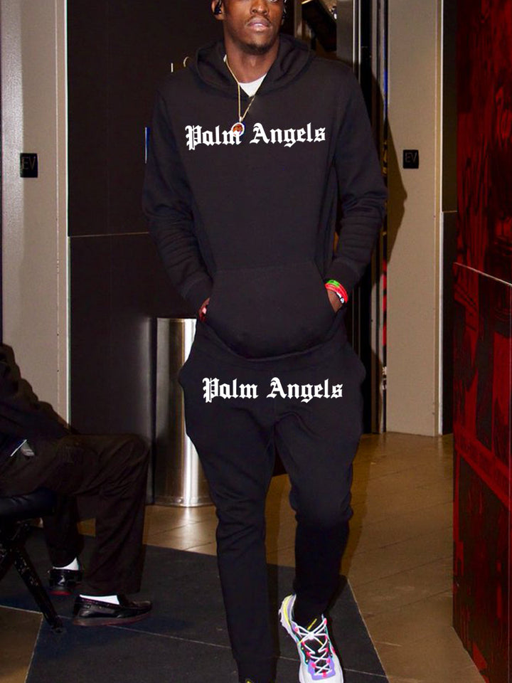 Herren Sweatsuit mit großflächigem Frontdruck Aliams