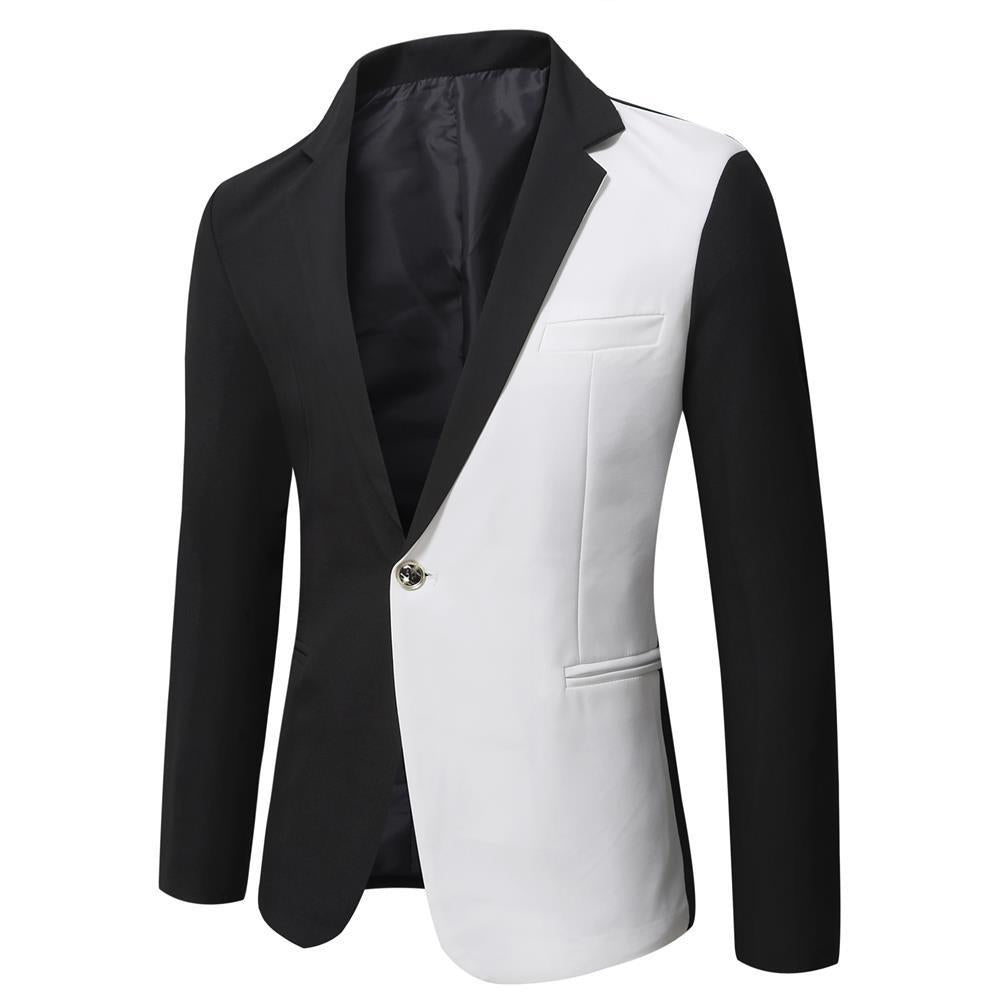 Herren Trendiger Zweischnit Blazer Aliams