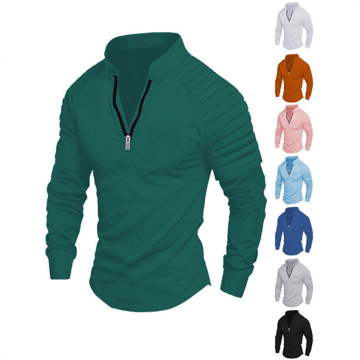Herren Sportlicher Zip-Pullover mit modischen Akzenten Aliams