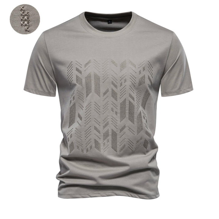 Herren T-Shirt mit innovativem Strukturdesign Aliams