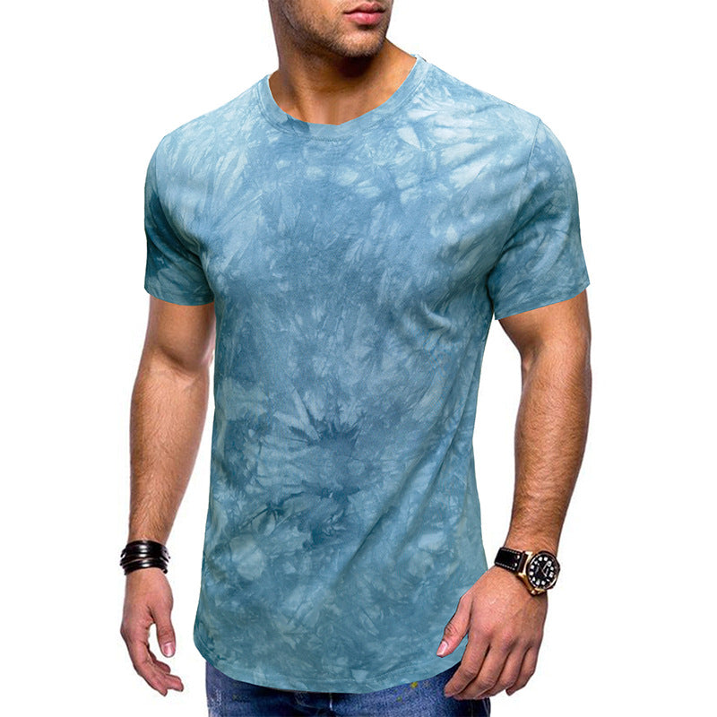 Herren T-Shirt mit angesagtem Batik-Muster und hochwertiger Baumwolle Aliams